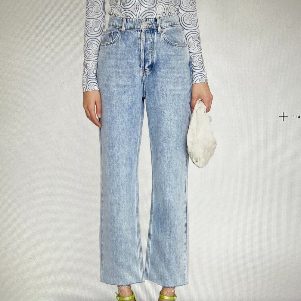 Glamorous Jeans Stonewash Straight Leg Jeans in Medium NEW with TAGS